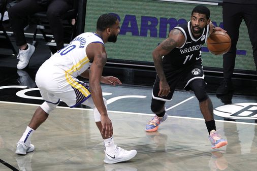 Brooklyn Nets gegen Golden State Warriors im ersten NBA-Spiel